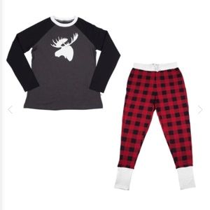 Lola & Taylor Country Moose Women’s 2 piece Pajamas set (size S)